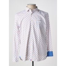 SOOBAYA - Chemise manches longues blanc en coton - Homme - Taille XXL - Modz