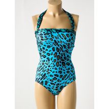 ROIDAL - Maillot de bain 1 pièce bleu en polyamide - Femme - Taille 40 - Modz