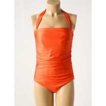 ROIDAL - Maillot de bain 1 pièce orange en polyamide - Femme - Taille 46 - Modz
