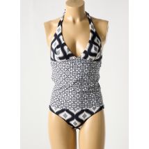 DOMANI - Maillot de bain 1 pièce gris en polyamide - Femme - Taille 40 - Modz