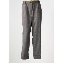 ELENA MIRO - Pantalon droit gris en polyester - Femme - Taille 46 - Modz