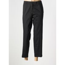 DIANA GALLESI - Pantalon droit noir en coton - Femme - Taille 48 - Modz