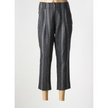 INDIES - Pantalon 7/8 gris en laine vierge - Femme - Taille 40 - Modz