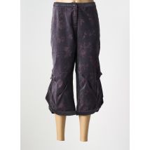 MAIS IL EST OU LE SOLEIL - Pantacourt violet en polyester - Femme - Taille 46 - Modz
