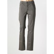TRUSSARDI JEANS - Pantalon slim gris en coton - Femme - Taille W38 - Modz