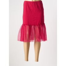 MAIS IL EST OU LE SOLEIL - Jupon /Fond de robe rose en coton - Femme - Taille 36 - Modz