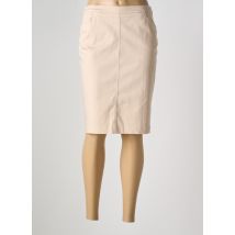EUGEN KLEIN - Jupe mi-longue beige en coton - Femme - Taille 40 - Modz