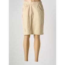 RUEDO - Jupe mi-longue beige en coton - Femme - Taille 42 - Modz