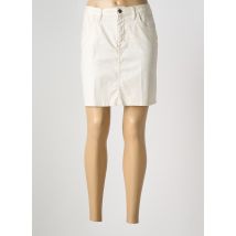 KANOPE - Jupe courte beige en coton - Femme - Taille 44 - Modz