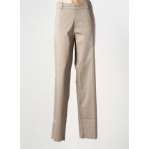 CLAUDIA GIL - Pantalon droit gris en coton - Femme - Taille 48 - Modz