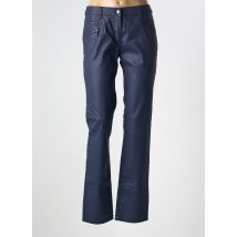 FLEUR DE SEL - Pantalon slim bleu en coton - Femme - Taille 40 - Modz