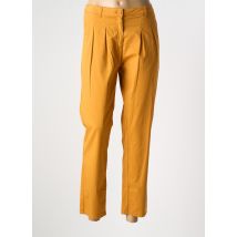 MES SOEURS ET MOI - Pantalon 7/8 orange en coton - Femme - Taille 42 - Modz