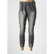 LEGZSKIN - Jegging gris en coton - Femme - Taille 46 - Modz