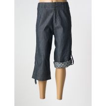 BEYOUK - Pantacourt bleu en coton - Femme - Taille 38 - Modz