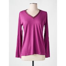 KANOPE - T-shirt violet en viscose - Femme - Taille 40 - Modz