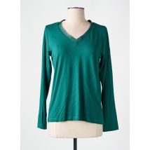 KANOPE - T-shirt vert en viscose - Femme - Taille 38 - Modz