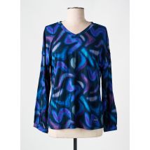 AGATHE & LOUISE - T-shirt bleu en viscose - Femme - Taille 38 - Modz