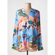 MILANO - Chemisier bleu en viscose - Femme - Taille 38 - Modz