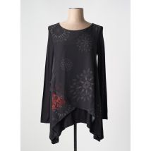 DESIGUAL - Tunique manches longues noir en viscose - Femme - Taille 36 - Modz