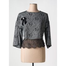 XT STUDIO - Top noir en polyester - Femme - Taille 38 - Modz