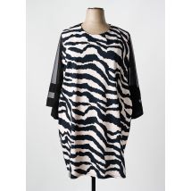 POMELO - Robe mi-longue noir en polyester - Femme - Taille 38 - Modz