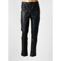 GRIFFON - Pantalon slim noir en polyurethane - Femme - Taille 42 - Modz