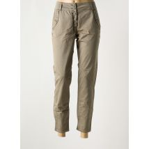FRANSA - Pantalon chino marron en coton - Femme - Taille 40 - Modz