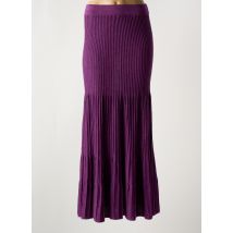 SESSUN - Jupe longue violet en viscose - Femme - Taille 36 - Modz