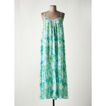 GENESIS - Robe longue vert en viscose - Femme - Taille TU - Modz