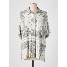 MAJESTIC FILATURES - Chemisier beige en viscose - Femme - Taille 42 - Modz