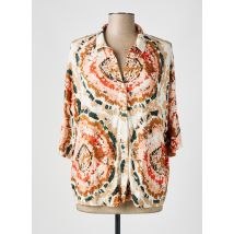 MAJESTIC - Chemisier marron en viscose - Femme - Taille 42 - Modz