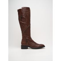 REGARD - Bottes marron en cuir - Femme - Taille 40 - Modz