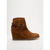 WEEKEND - Bottines/Boots marron en cuir - Femme - Taille 40 - Modz