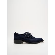 PHILIPPE MORVAN - Derbies bleu en cuir - Femme - Taille 38 - Modz