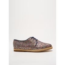BOBBIES - Derbies bleu en textile - Femme - Taille 41 - Modz