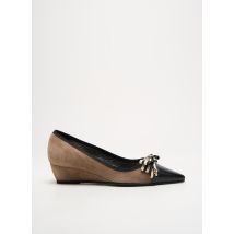 ANDREA TOKIO - Escarpins marron en cuir - Femme - Taille 36 - Modz