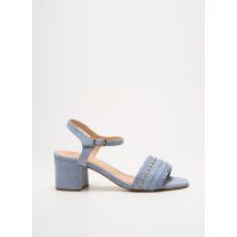 PEDRO MIRALLES - Sandales/Nu pieds bleu en cuir - Femme - Taille 39 - Modz