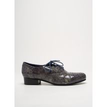 COULEUR POURPRE - Derbies vert en cuir - Femme - Taille 40 - Modz