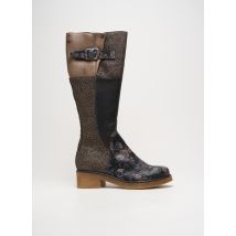 DKODE - Bottes noir en cuir - Femme - Taille 38 - Modz