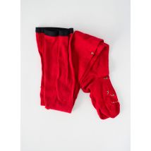 DAGOBERT A L'ENVERS - Collants rouge en coton - Femme - Taille 3 - Modz