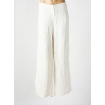 CREA CONCEPT - Pantalon large blanc en viscose - Femme - Taille 46 - Modz