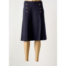 EUGEN KLEIN - Jupe mi-longue bleu en viscose - Femme - Taille 42 - Modz