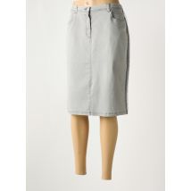 EUGEN KLEIN - Jupe mi-longue gris en coton - Femme - Taille 42 - Modz
