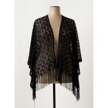 EUGEN KLEIN - Gilet manches courtes noir en microfibre - Femme - Taille 50 - Modz
