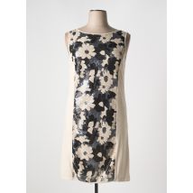FUEGO WOMAN - Robe mi-longue beige en polyester - Femme - Taille 46 - Modz