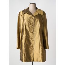 ELENA MIRO - Manteau long or en soie - Femme - Taille 48 - Modz