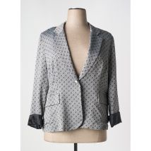 3322 - Blazer gris en coton - Femme - Taille 48 - Modz