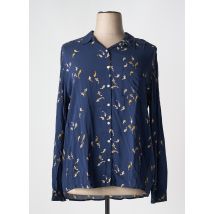 MAT DE MISAINE - Chemisier bleu en viscose - Femme - Taille 48 - Modz