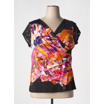 FUEN JEANS - Top noir en coton - Femme - Taille 46 - Modz