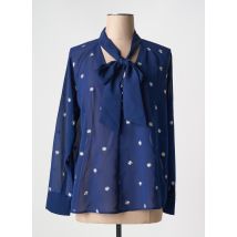 NIZA - Blouse bleu en polyester - Femme - Taille 48 - Modz